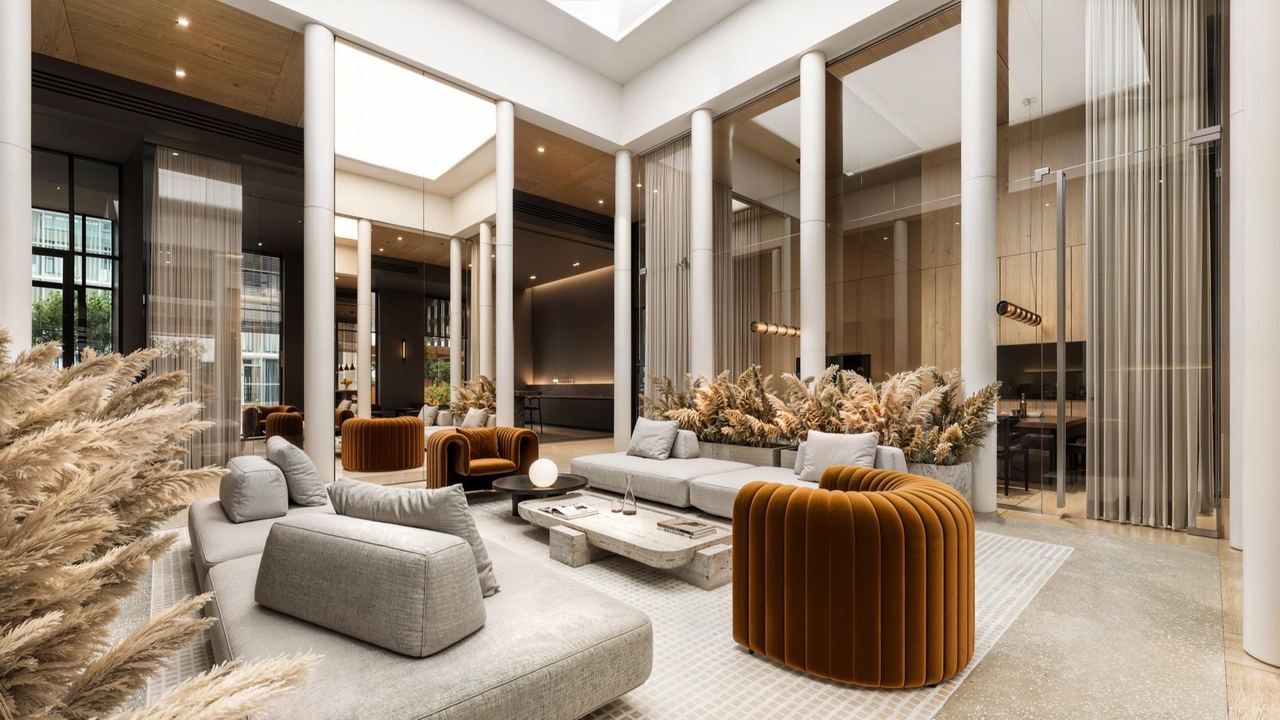 Гостиная в светлых тонах — 3D-визуализация PHOTOREAL 3D