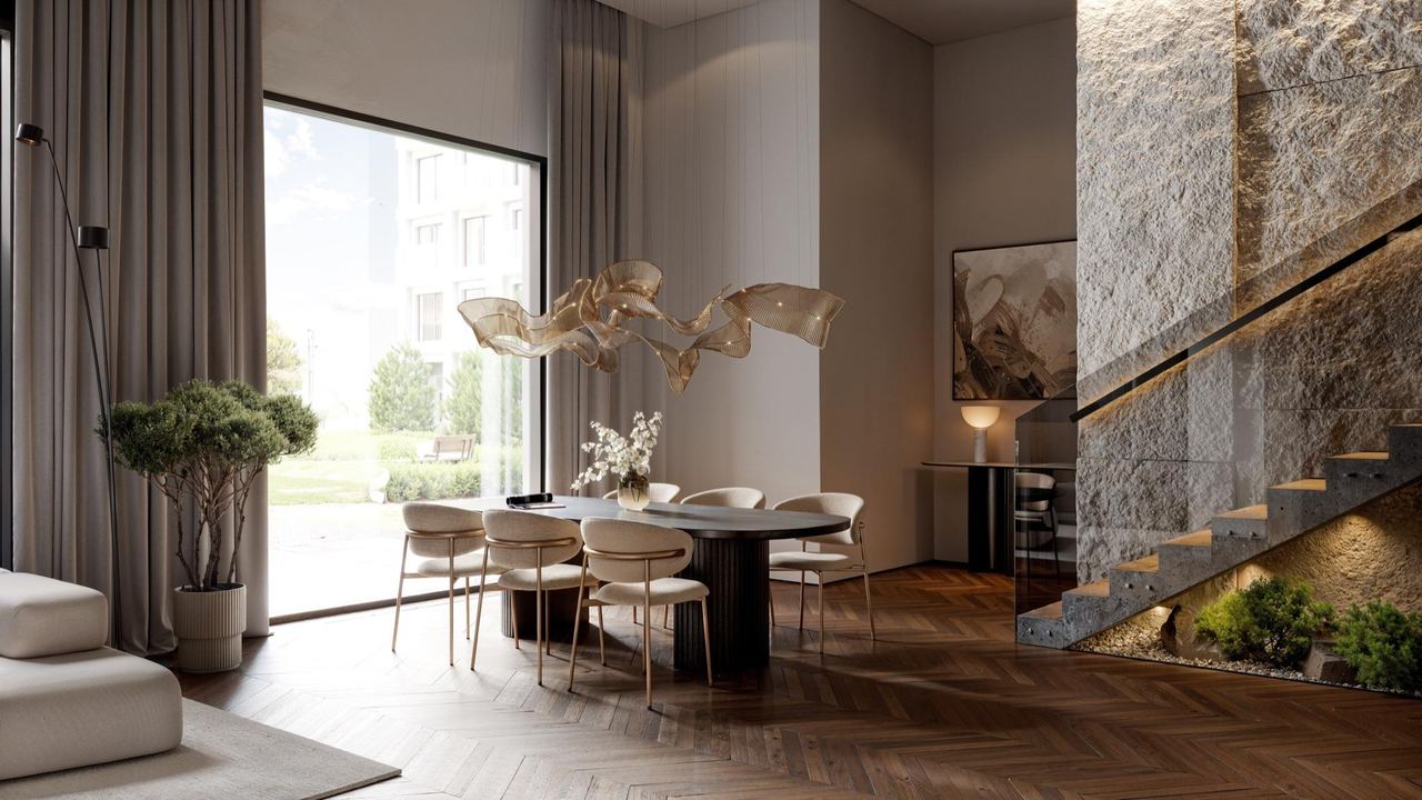 Столовая — 3D-визуализация PHOTOREAL 3D