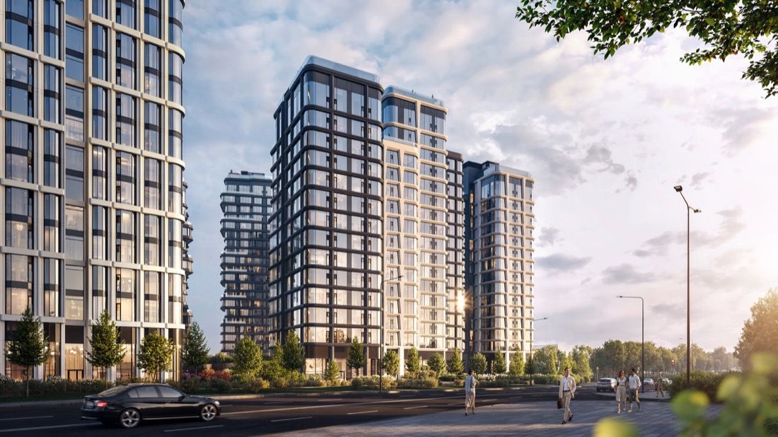 Остров 12.2, Москва — архитектурная 3D-визуализация для Донстрой, кадр 13